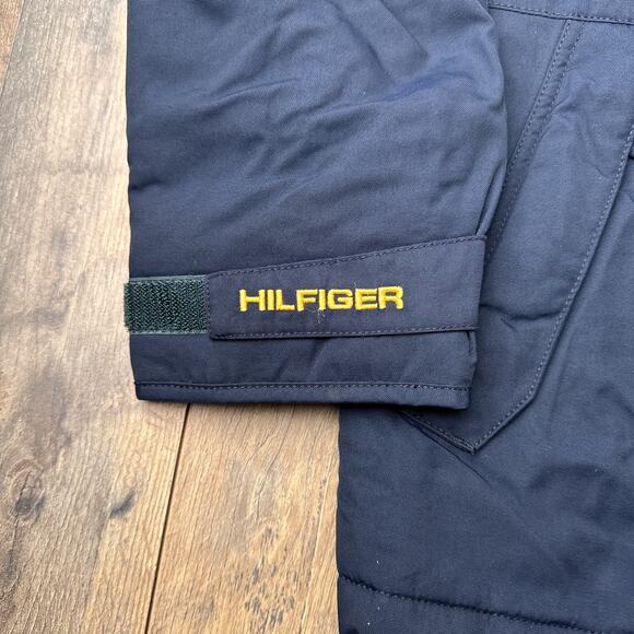 Vintage Tommy Hilfiger Jacket Men's Large Blue Waterproof Expedition Hiking 5303 - Picture 5 of 16